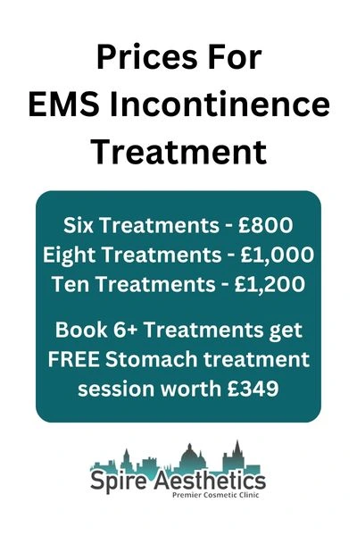 EMS Incontinence Treatment Prices Sherborne