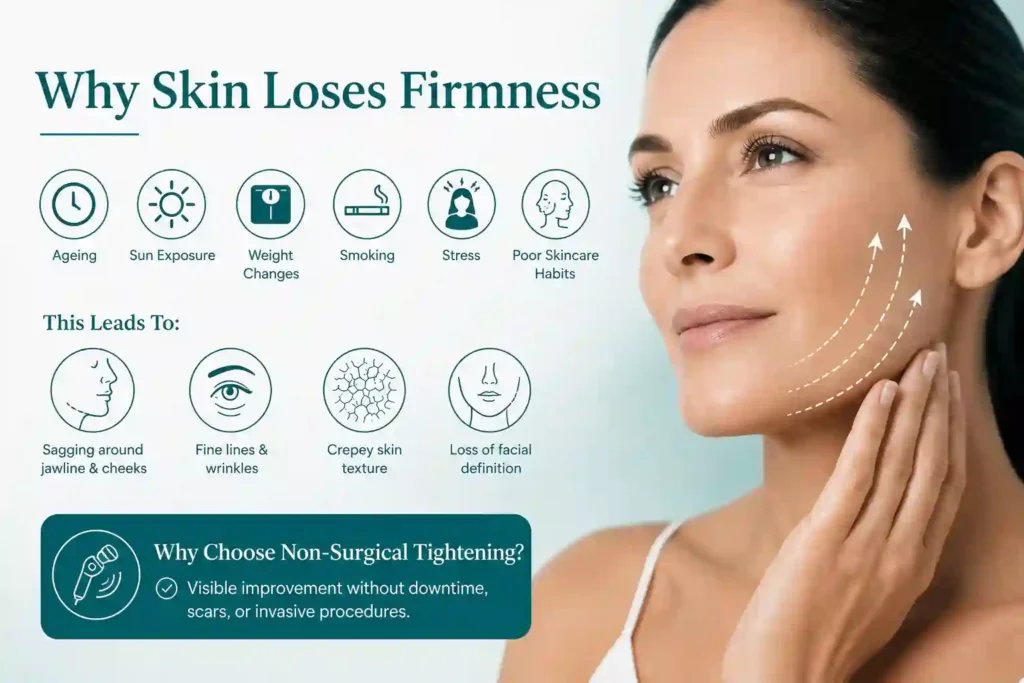 What Makes Skin Lose Firmness and Why Do People Seek Non-Surgical Tightening Sherborne?